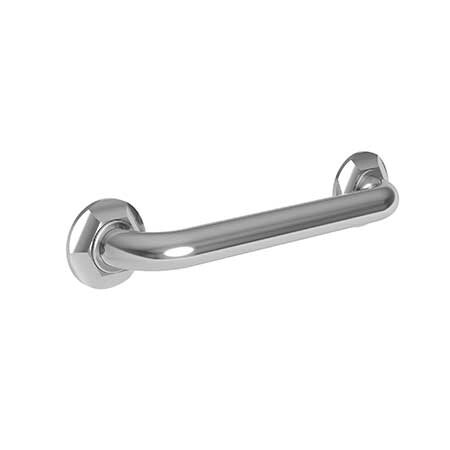 Newport Brass 27" L, Two Post, Solid Brass, 24" Grab Bar in Polished Chrome, Polished Chrome 1200-3924/26